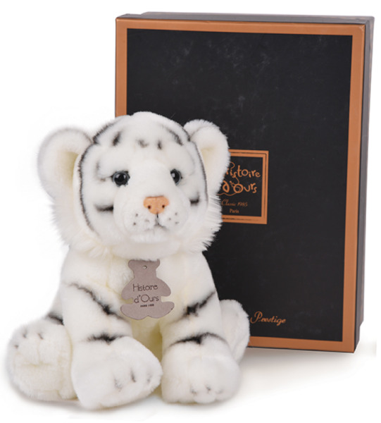 Histoire d Ours Peluche Tigre Les Authentiques - 20 cm